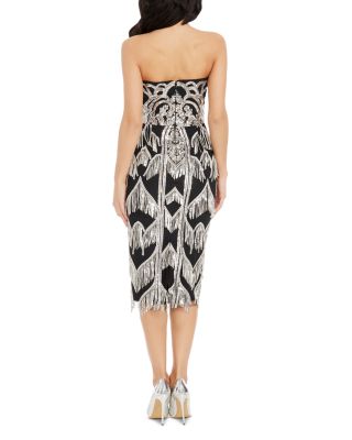 Viviana Fringe Trim Dress