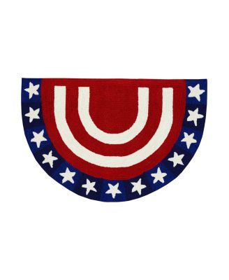 Liora Manne Frontporch Patriotic Pendant Area Rug, 2' x 3'