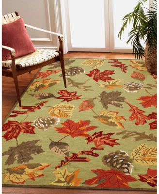 Liora Manne Ravella Falling Leaves Area Rug, 5' x 7'6"