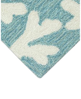 Liora Manne Capri Coral Border Area Rug, 1'8" x 2'6"