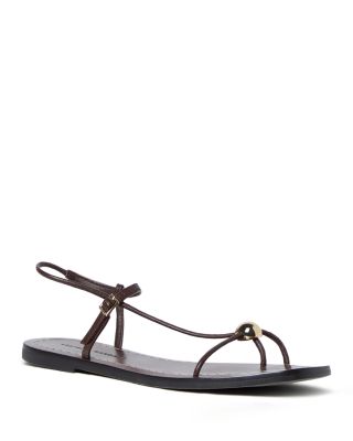 Loeffler Randall - Women's Strappy Embellished Thong Sandals