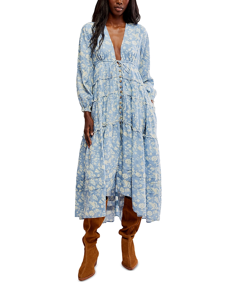 Free People Pappiet Midi Dress