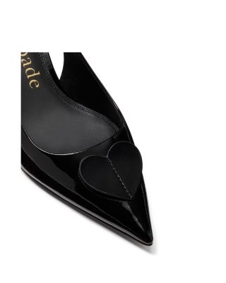 Women's Lover Slingback Kitten Heel Pumps