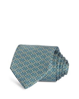Ferragamo Silk Classic Gancini Tie