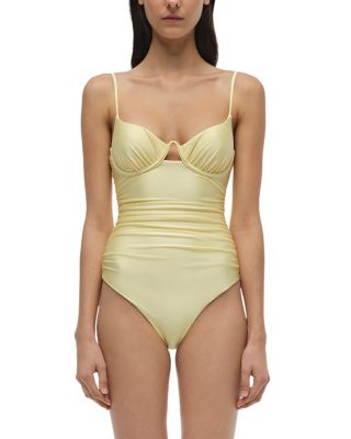 Laine Ruched Cup Underwire One Piece Swimsuit
