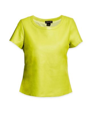  New Guard Recycled Leather Tee