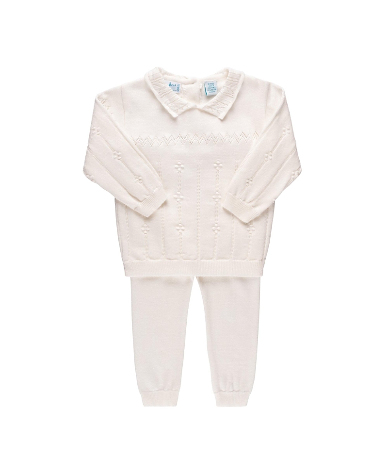 Feltman Brothers Unisex Vintage Knit Set - Baby, Little Kid In Ivory