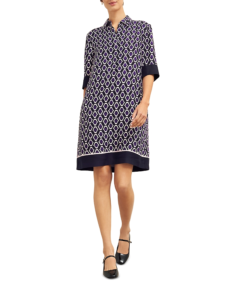Hobbs London Marciella Printed Tunic Dress