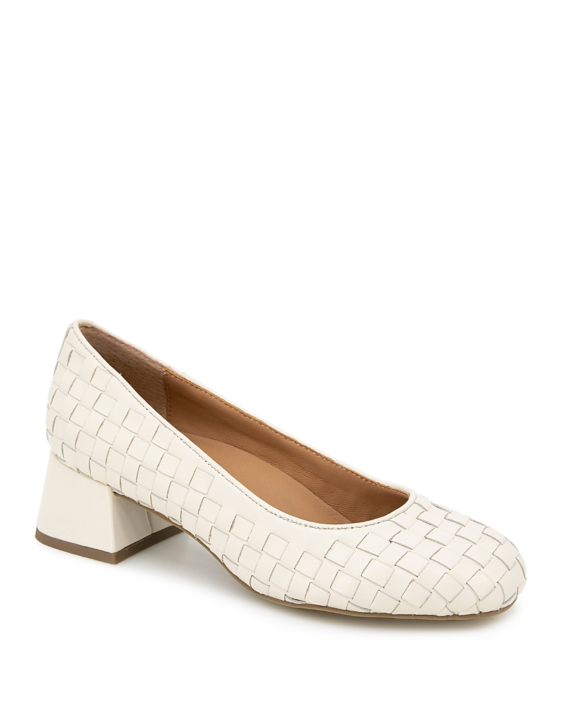 GENTLE SOULS BY KENNETH COLE GENTLE SOULS BY KENNETH COLE WOMEN'S LANCINE WOVEN PUMPS