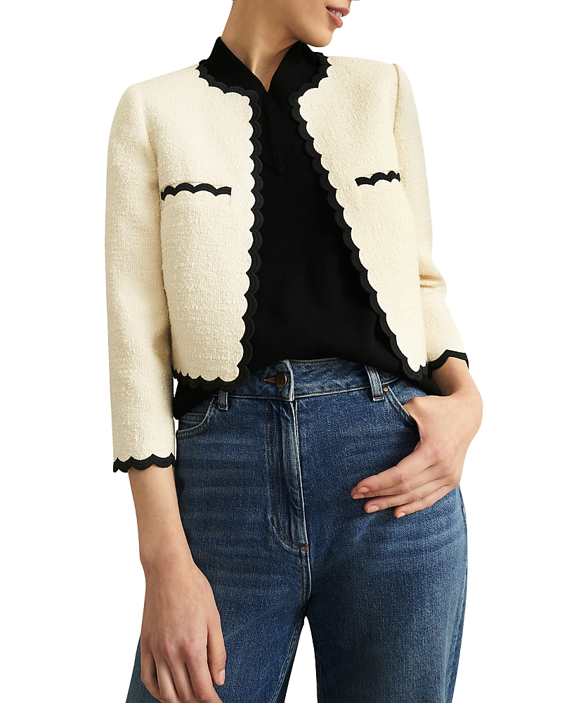 Hobbs London Limited Laskett Jacket In Buttercream