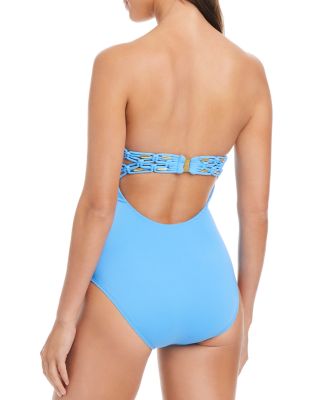 Bandeau Macrame One Piece Swimsuit