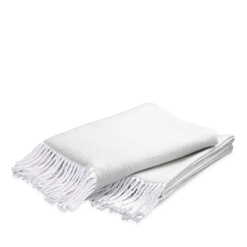 Matouk Pezzo Fringe Throw Blanket