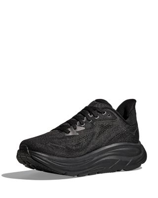 Men's Clifton 10 Sneakers in Black