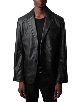 Zadig & Voltaire - Valfried Leather Blazer