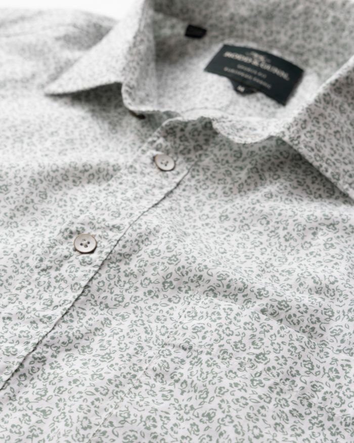 Slim Fit Mathesons Bay Short Sleeve Shirt