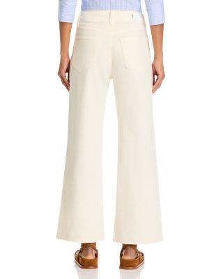 Ari High Rise Drawstring Wide Leg Jeans