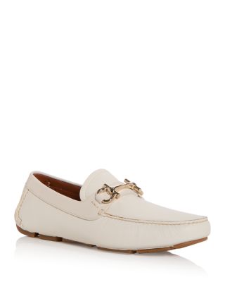 FERRAGAMO - Men's Gancini Leather Drivers