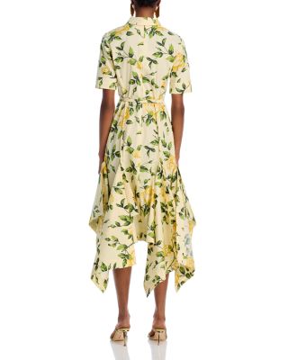 Short Sleeve Button Front English Rose Dress