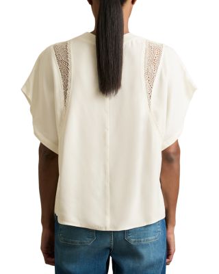 Harlowe Lace Inset Tee