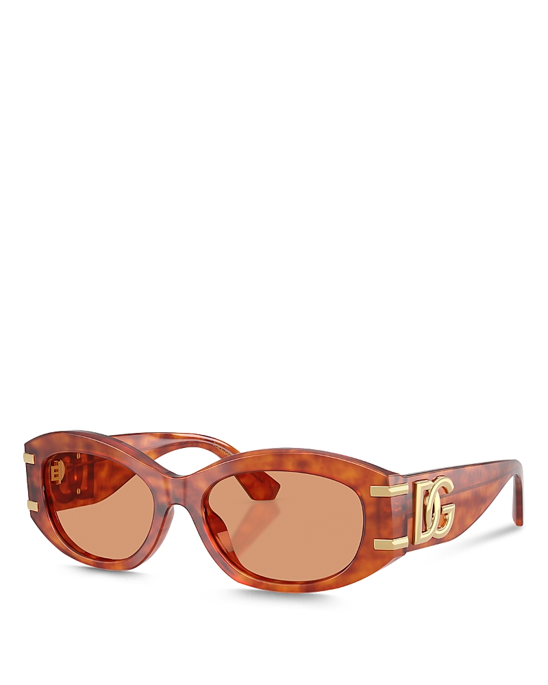 Dolce & Gabbana Dg4502 Sunglasses In Orange