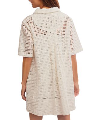 Remino Eyelet Mini Dress