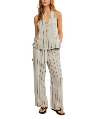 Free People - Take Me To Paris Striped Set