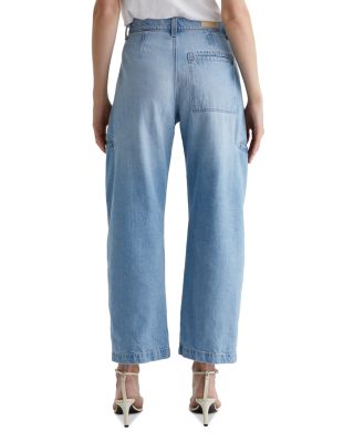 Hazal High Rise Wide Leg Jeans in Siren