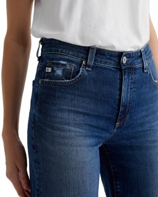 Mid Rise Cropped Wide Leg Jeans in 7 Years LA Jolla