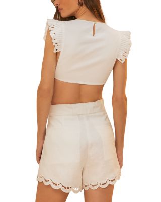 Butterfly Richelieu Blouse