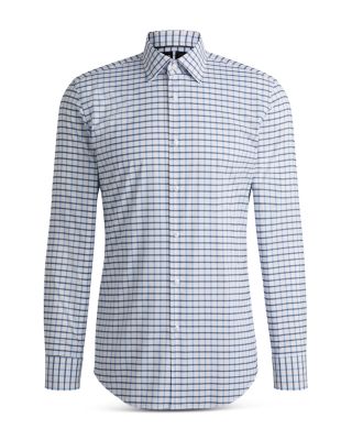 Hank Kent Slim Fit Button Front Shirt