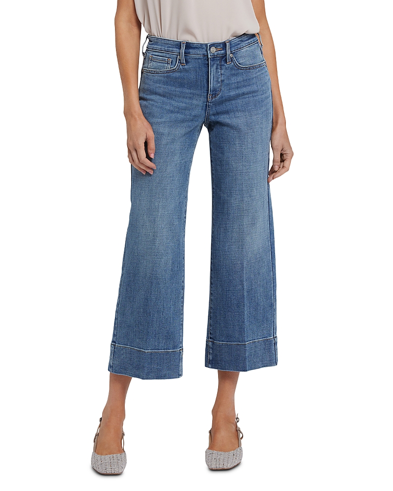 Nydj Teresa Wide Leg Ankle Jeans in Majorca Ba