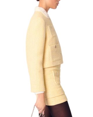 Short Tweed & Lurex Jacket