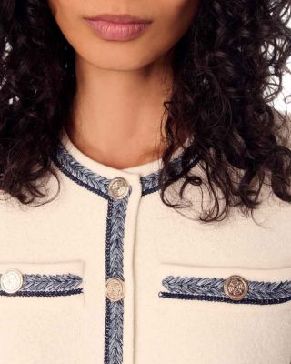 Pleated Knit Short Dress