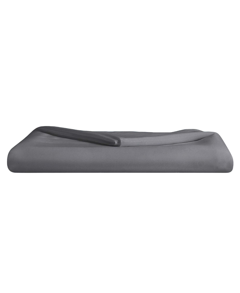 Cozy Earth Flat Sheet, King In Charcoal