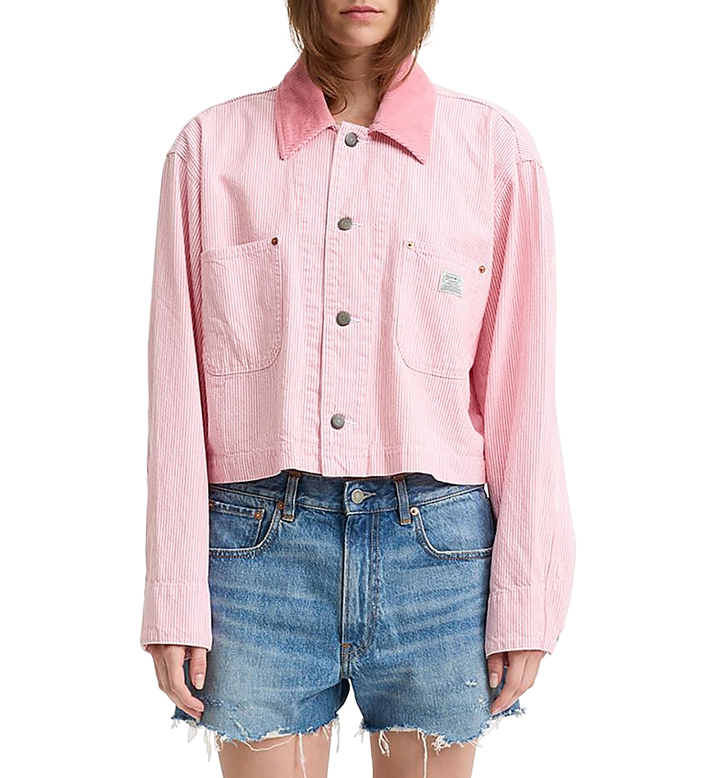 DENIMIST CROPPED CHORE JACKET