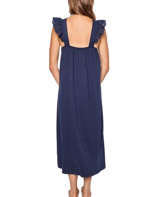 Clara Lace Trim Nightgown
