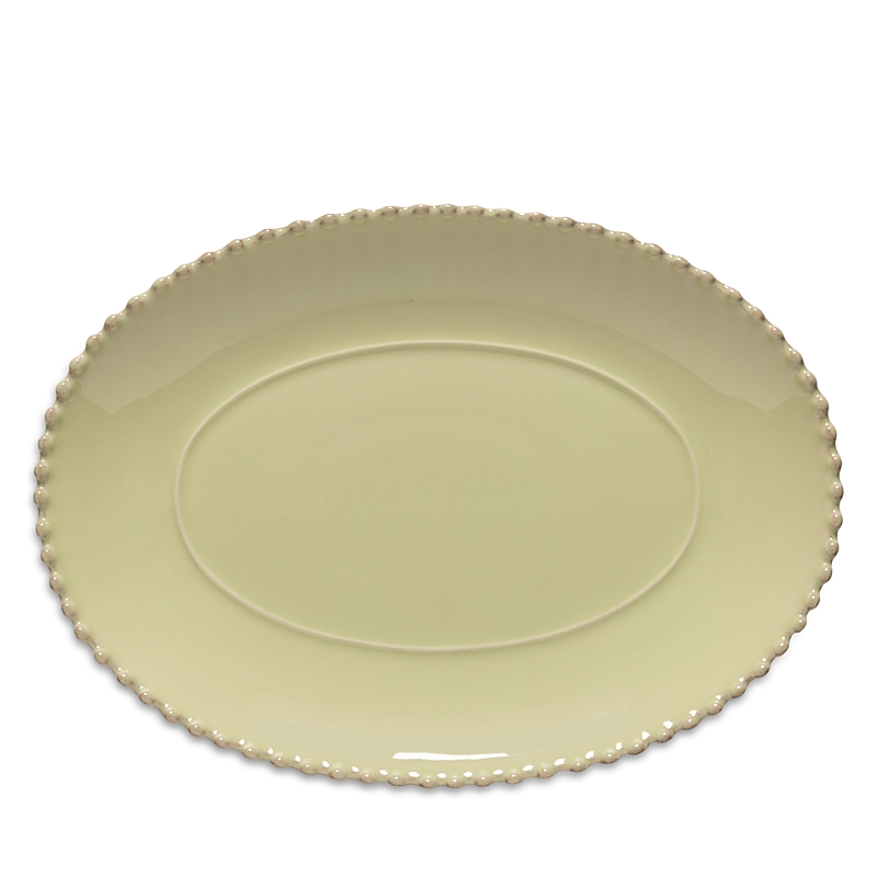 Costa Nova Lilly Green Pearl Oval Platter
