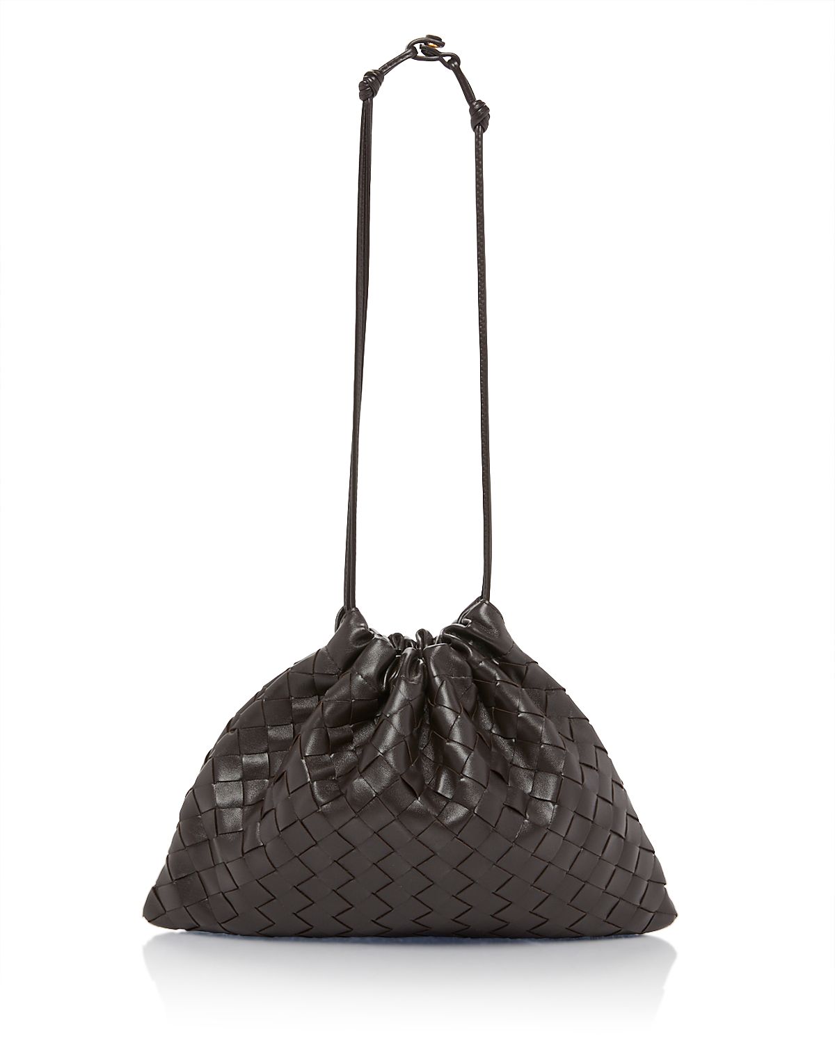 Bottega Veneta Dustbag Intrecciato Leather Shoulder Bag