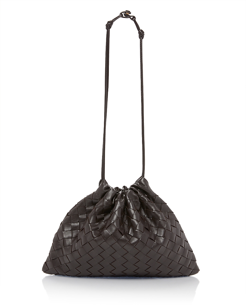 Bottega Veneta Dustbag Intrecciato Leather Shoulder Bag