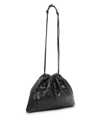 Dustbag Intrecciato Leather Shoulder Bag
