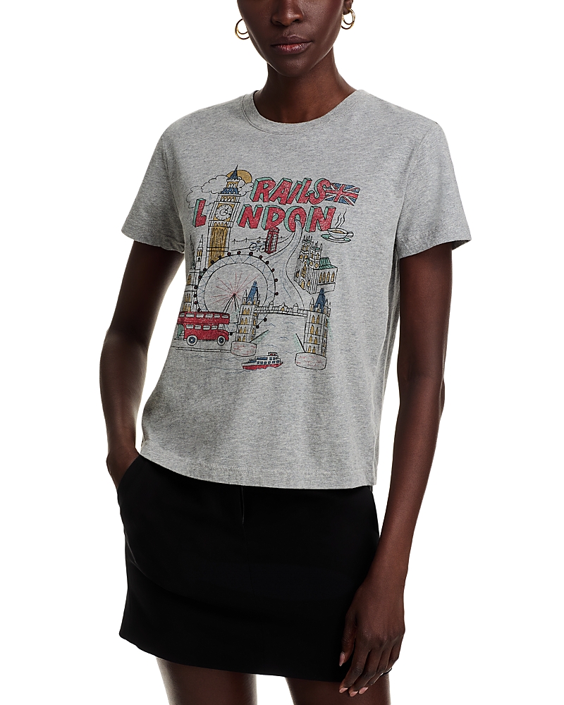 RAILS GRAPHIC BOYFRIEND TEE