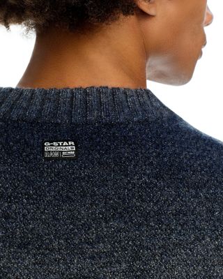 Regular Fit Gradient Striped Knit Sweater  