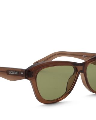 Palmier Rectangle Sunglasses, 55mm