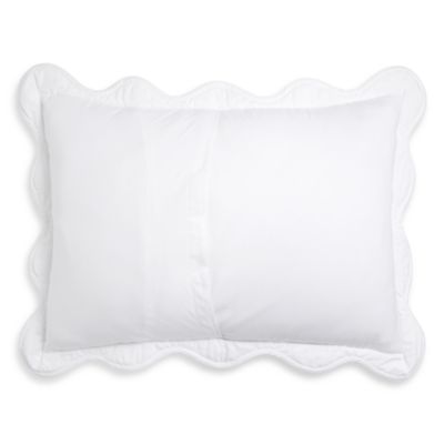 Floral Scalloped Reversible Quilt Set, King - Exclusive