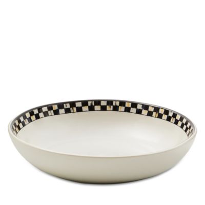 Courtly Check Everyday Pasta Bowls, Set of 4