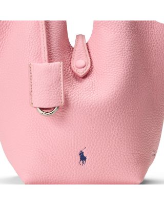Polo Play Leather Small Tote & Crossbody