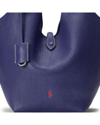 Polo Play Medium Leather Tote