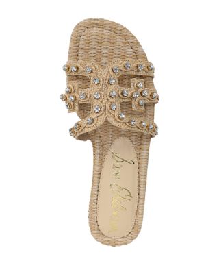 Sam Edelman Women's Bay Jewel Slide Sandals | Bloomingdale's