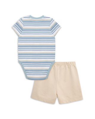 Little Me - Boys' Puppy Bodysuit & Shorts Set - Baby