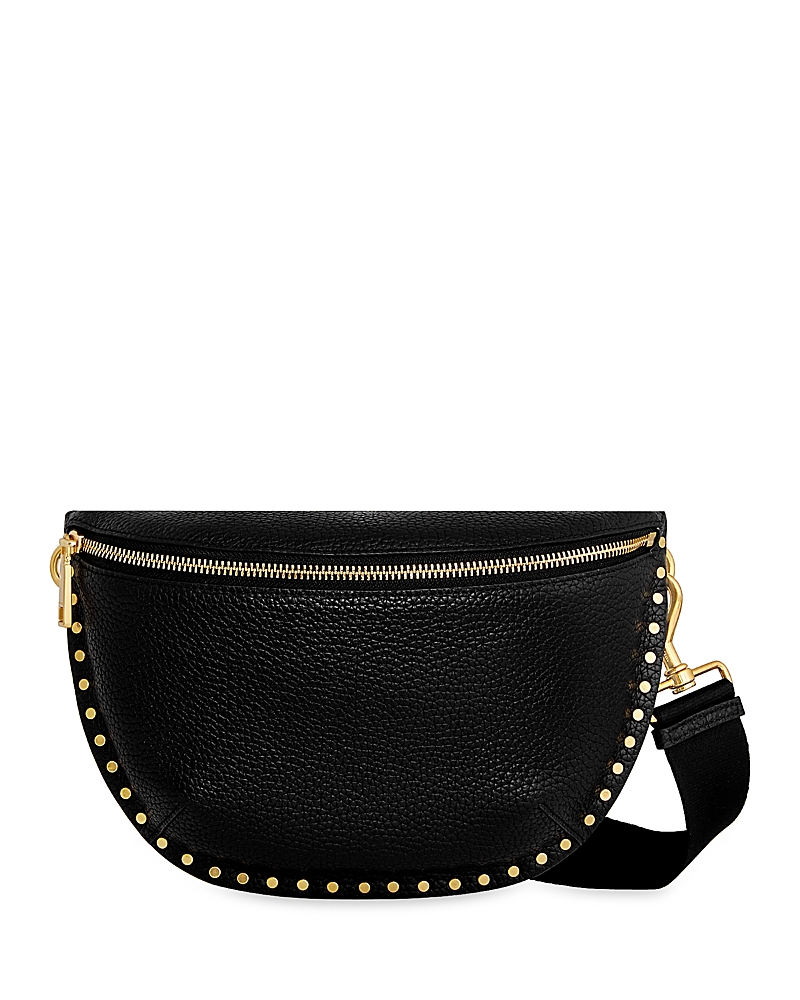 Rebecca Minkoff Darren Small Leather Sling Bag In Black